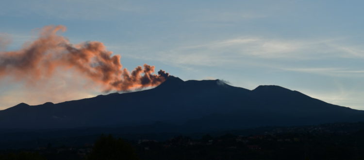 ETNA-TRAMONTO