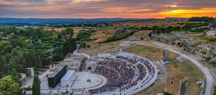 Grieks theater van Syracuse