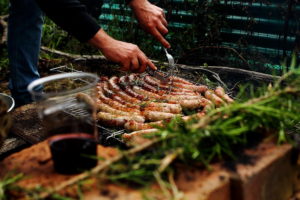 Salsiccia e vino