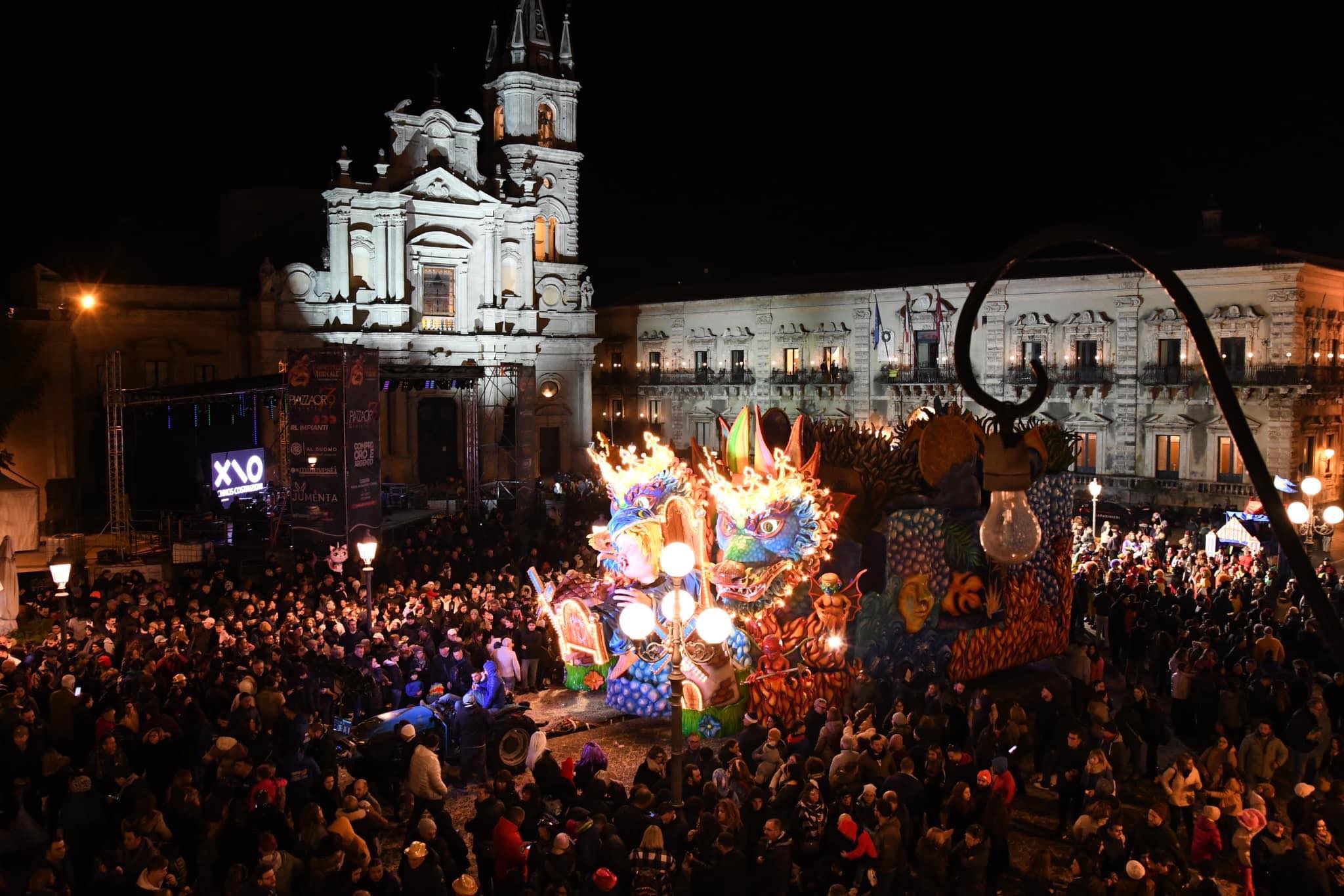 Acireale il più bel Carnevale di Sicilia