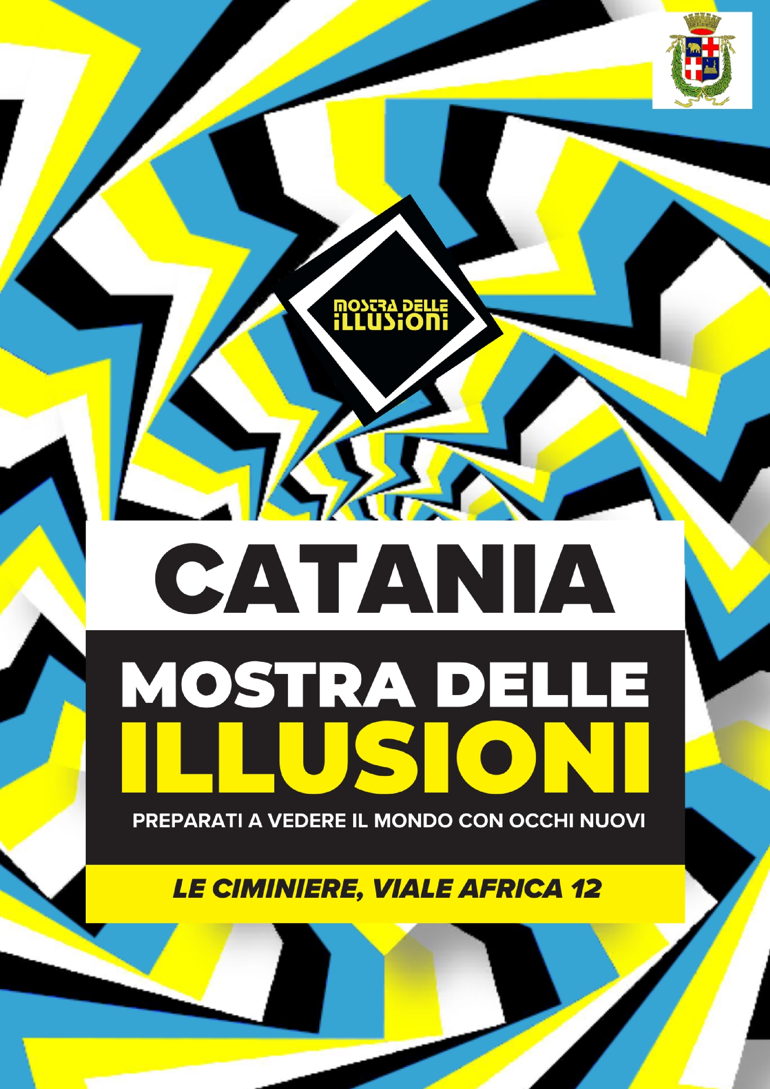 Locandina Mostra delle illusioni
